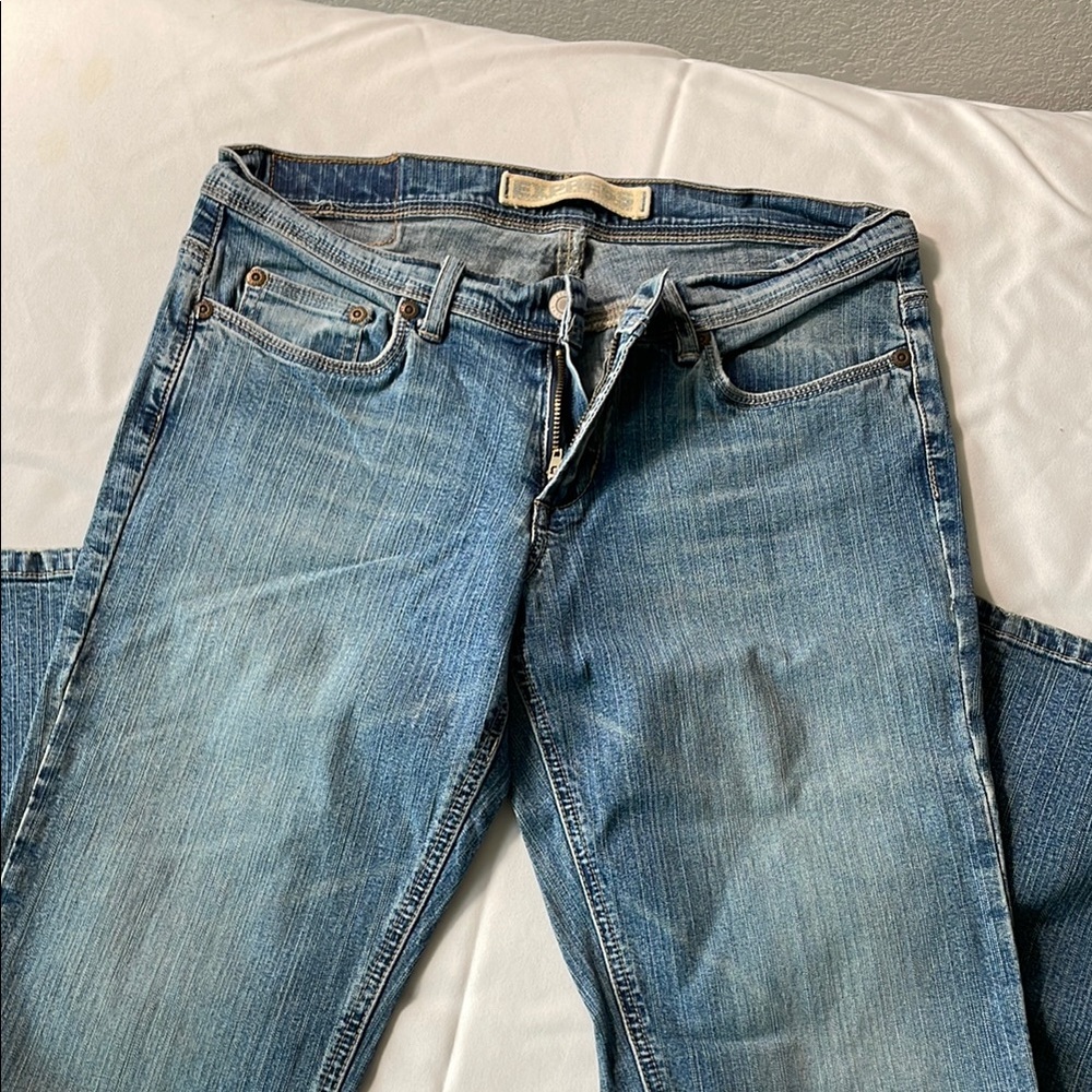 Express Blue Boot Cut Jeans